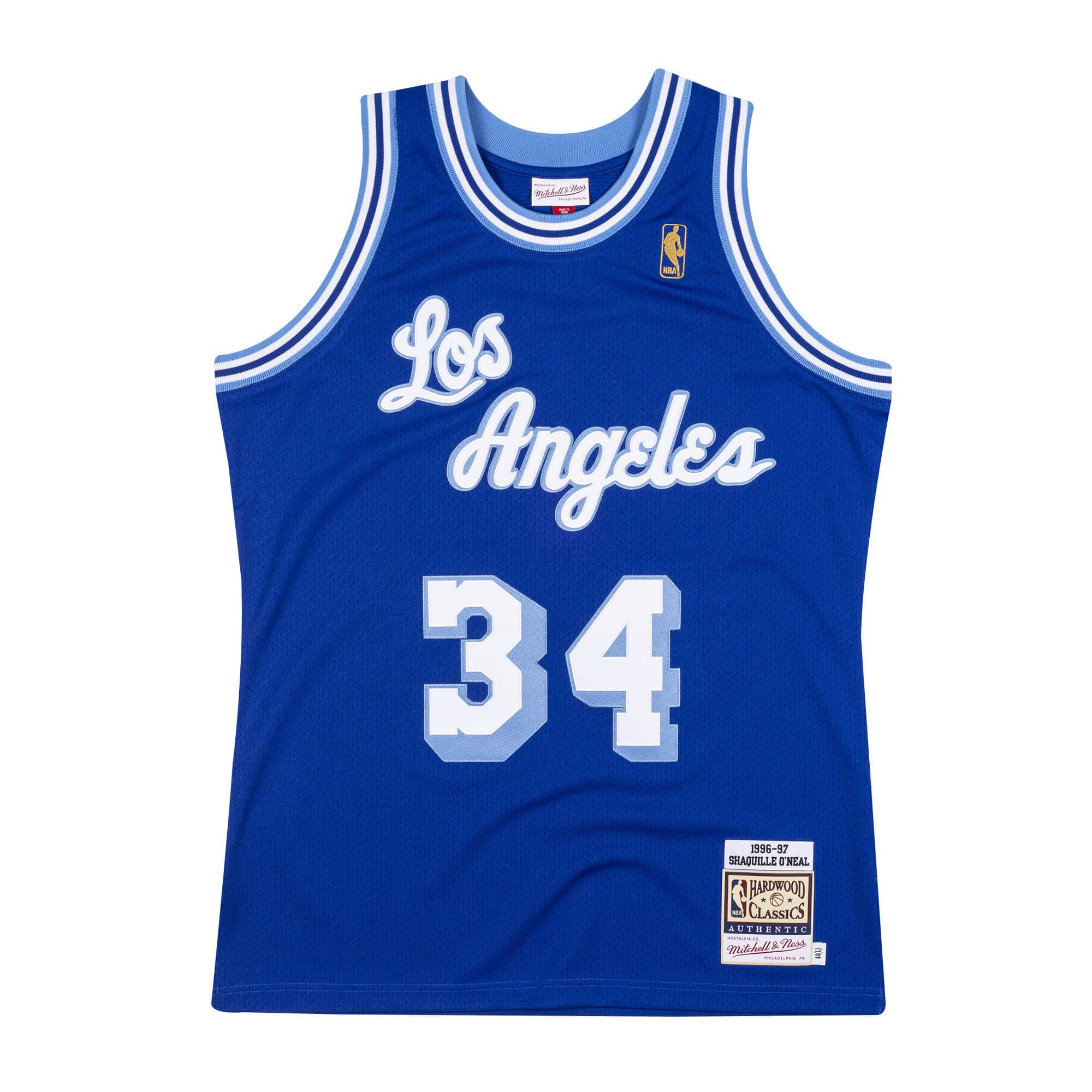 Buy NBA LOS ANGELES LAKERS 1996 AUTHENTIC SHOOTING SHIRT SHAQUILLE