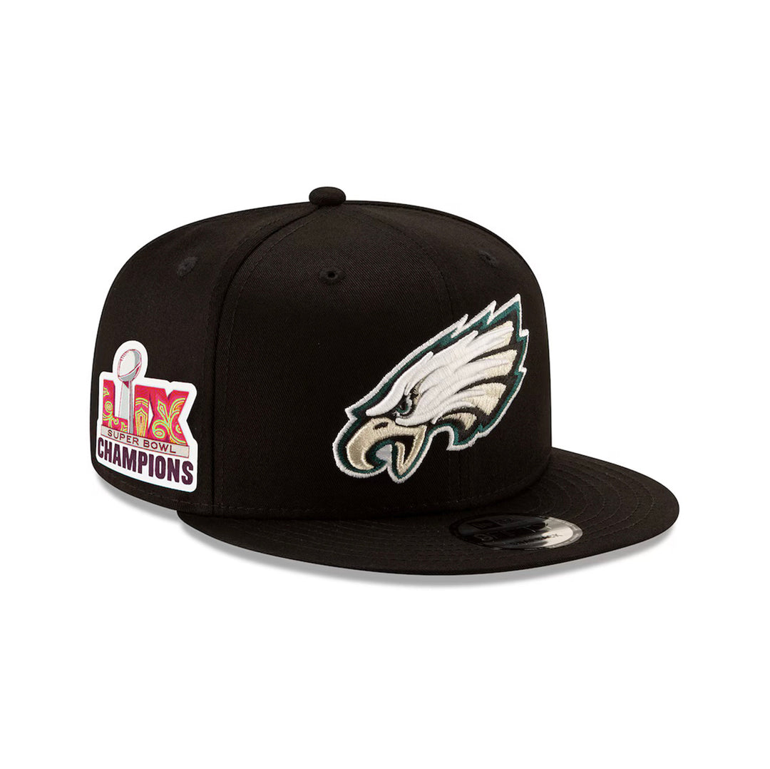 Philadelphia Eagles Super Bowl LIX Side Patch 9FIFTY Snapback